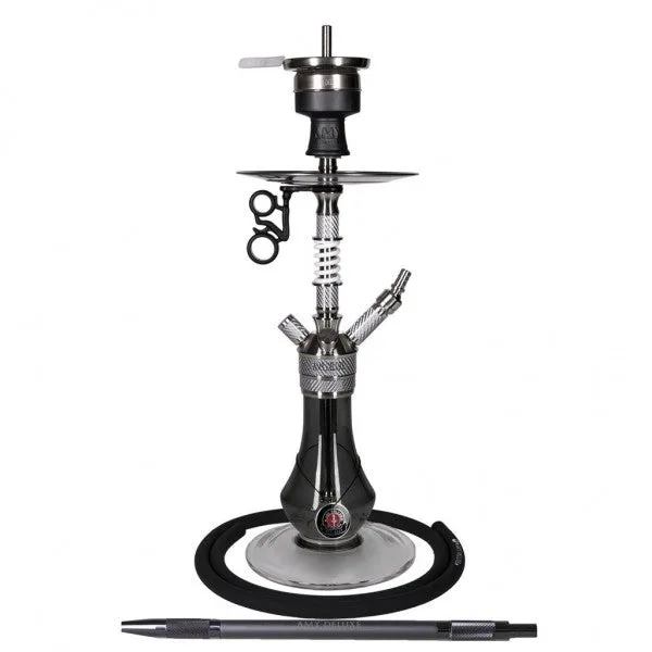 Amy Deluxe German hookah shisha set, ss24.02 Carbonica Gear S