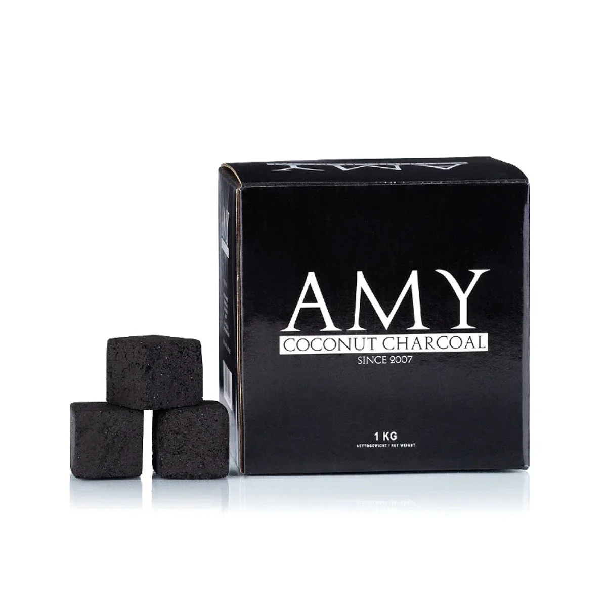 Amy Gold Coconut Charcoal 1KG (60ct)