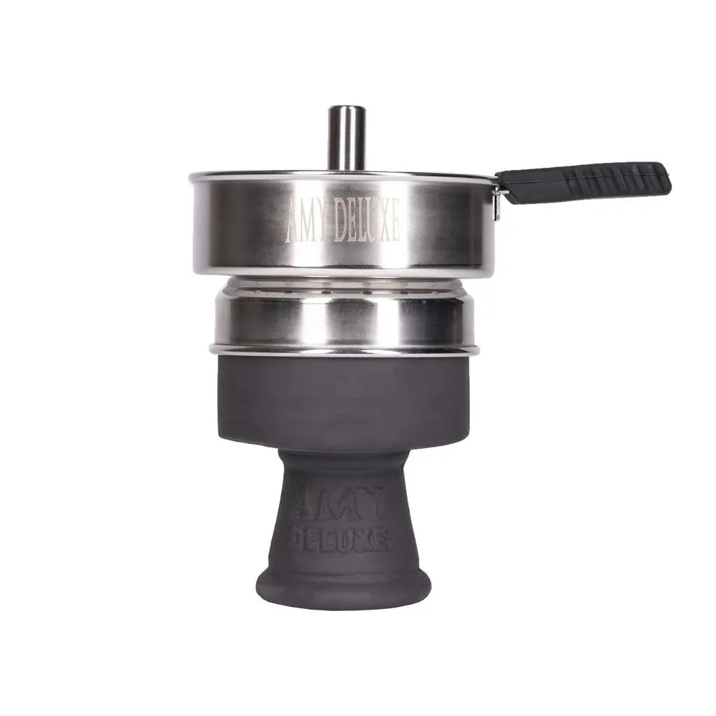 Amy Deluxe stone hookah shisha tobacco head with high screen top set , ttst010